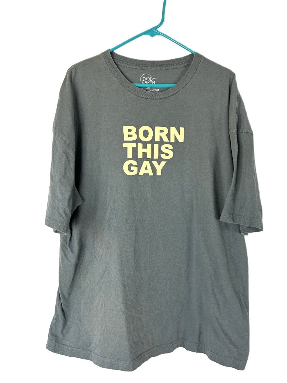 Zaddy Earth Born This Gay T Shirt XXXL